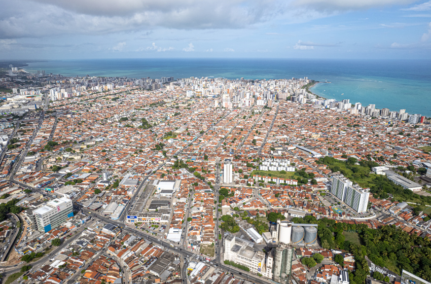 Maceió vista de cima. Foto: Celio Junior / Secom Maceió.