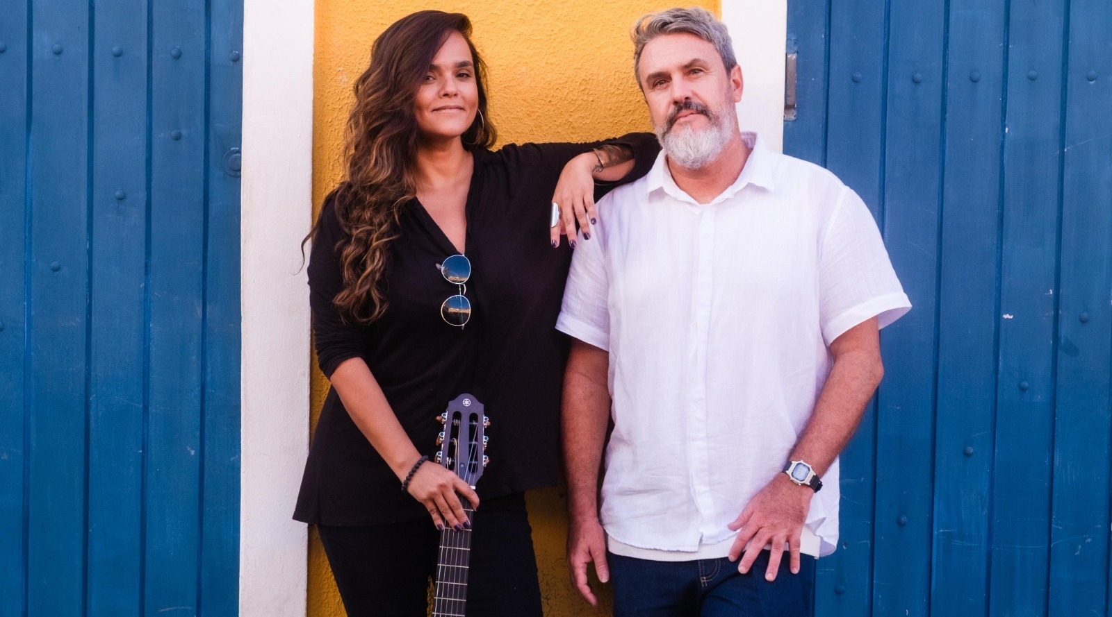 Fernanda Guimarães e Wado. Foto: Assessoria.