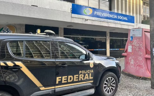 Operação da Polícia Federal em vários estados brasileiros contra fraudes no INSS. Foto: Polícia Federal.