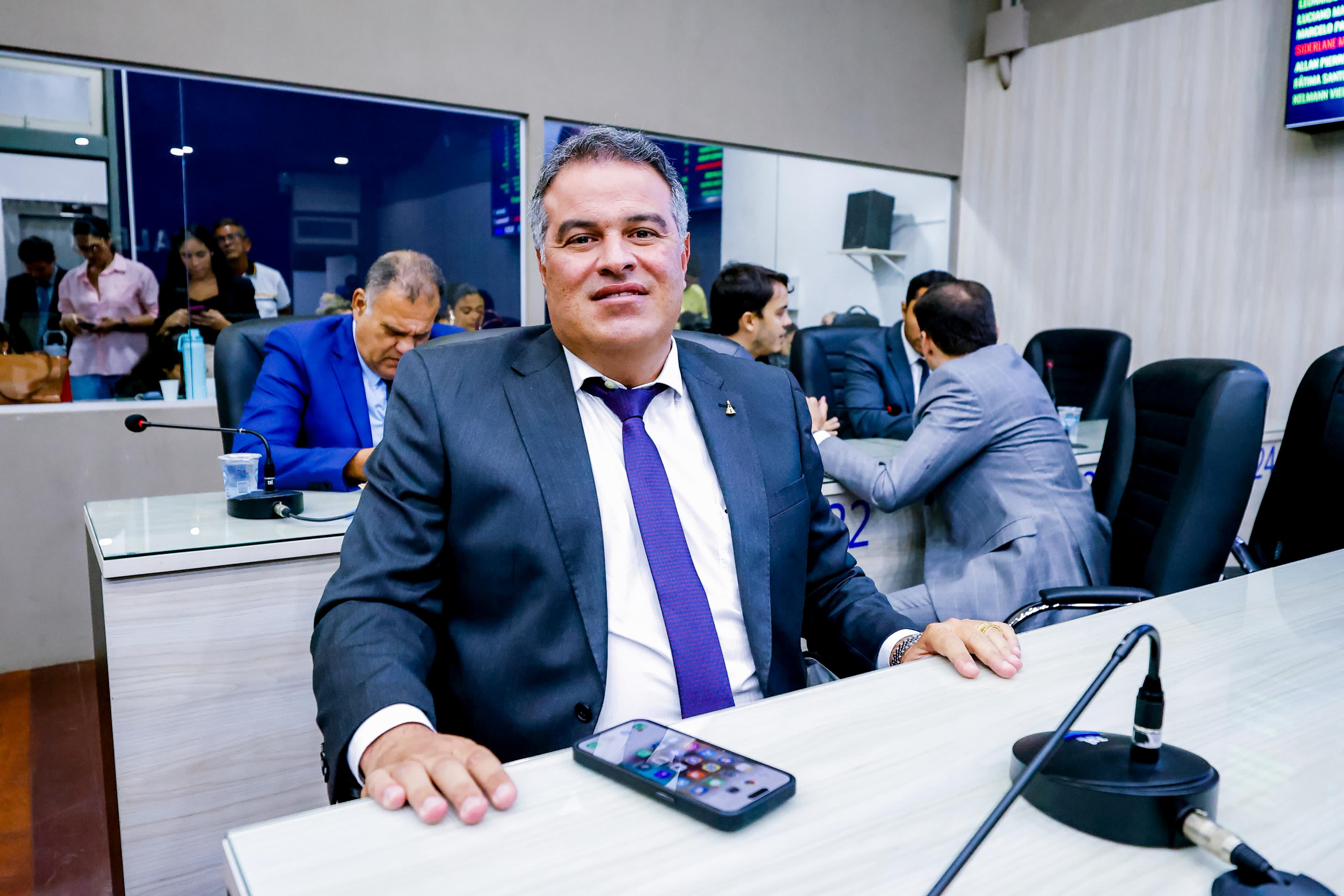 Vereador Samyr Malta. Foto: Dicom/CMM.