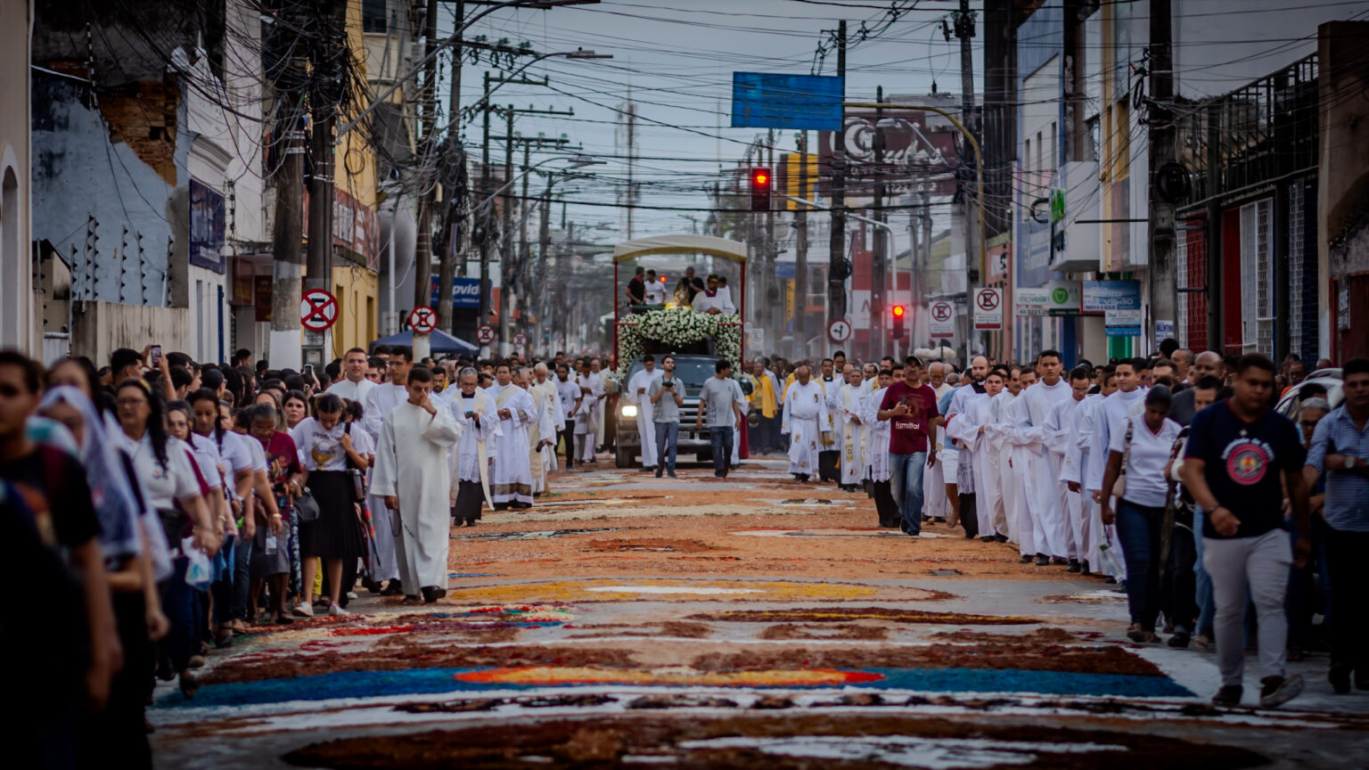 Celebração de Corpus Christi em Maceió, em 2024. Foto: Carlos Wilker.