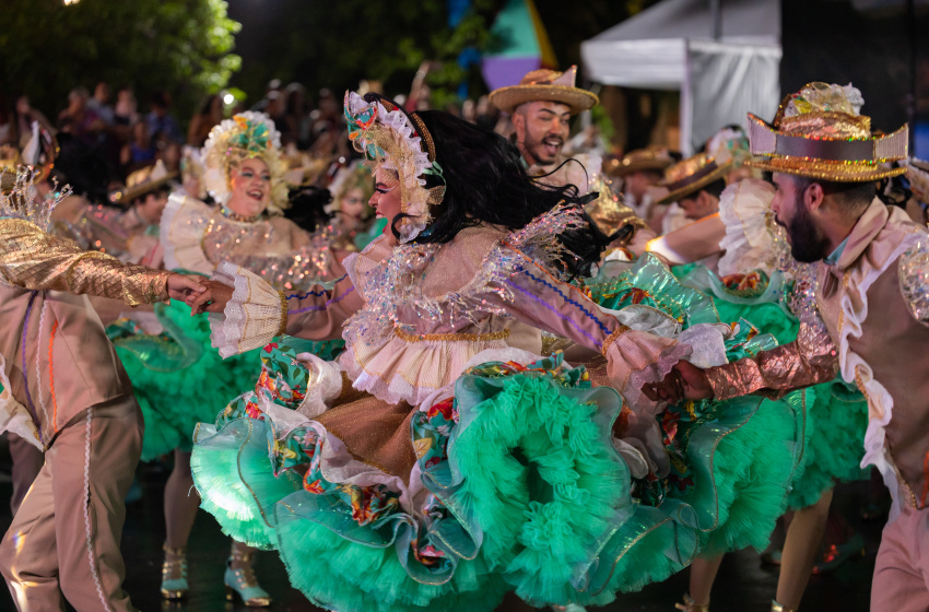 Cultura, brilho e tradição marcaram os cinco dias de apresentações em Jaraguá. Foto: Victor Vercant/Secom Maceió.