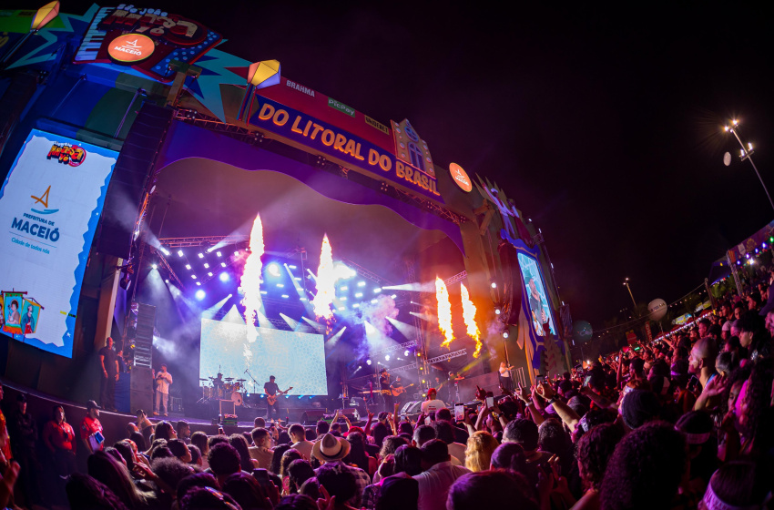 São João Massayó segue no polo Jaraguá. Foto: Itawi Albuquerque/ Secom Maceió.