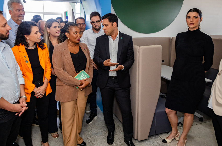 Evento contou com presenças da ministra da Cultura, Margareth Menezes, e da primeira-dama da capital, Marina Candia. Foto: Felipe Sóstenes/ Ascom GVP