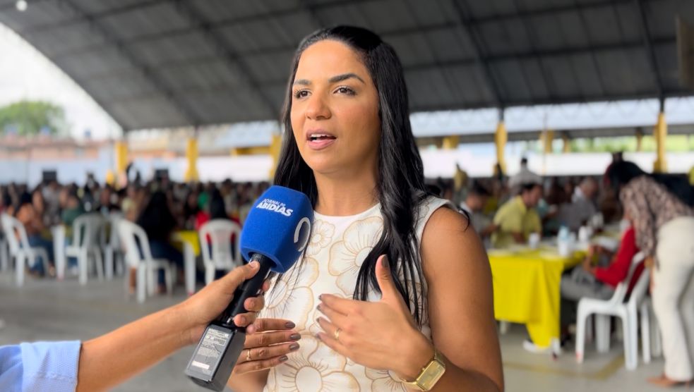 Prefeita Márcia Cavalcante. Foto: Evelly Martins.