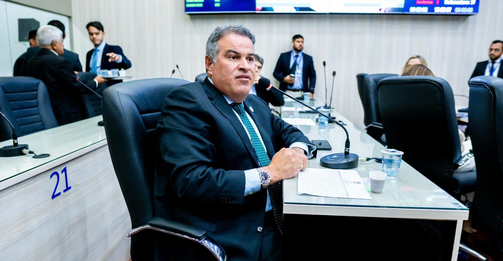 Vereador Samyr Malta. Foto: Dicom/CMM.