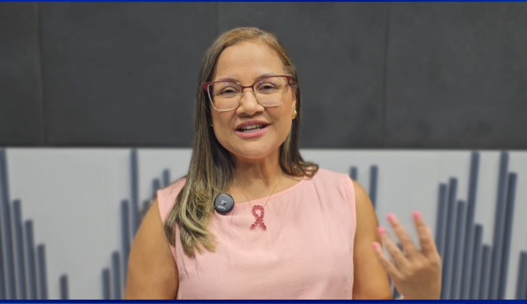 Fabiana Marcelino. Foto: Reprodução do vídeo de divulgação.