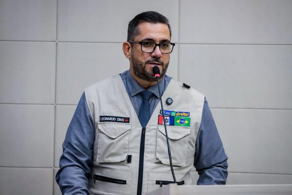 Vereador Leonardo Dias. Foto: Assessoria.