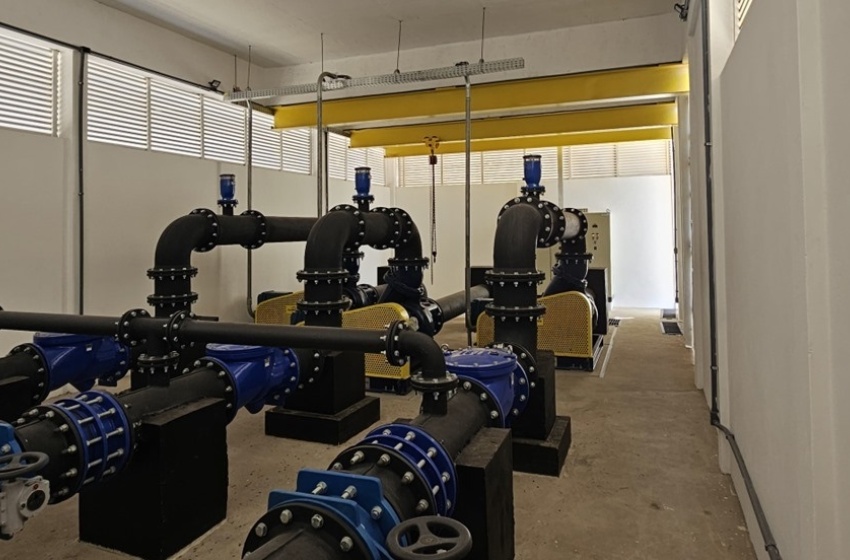 Casa de máquinas da Estação Elevatória do Vale do Reginaldo. Foto: Seminfra.