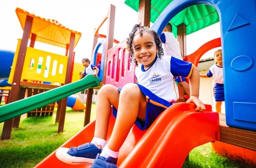 Criança matriculada na rede municipal. Foto: Jonathan Lins/ Arquivo Secom Maceió.