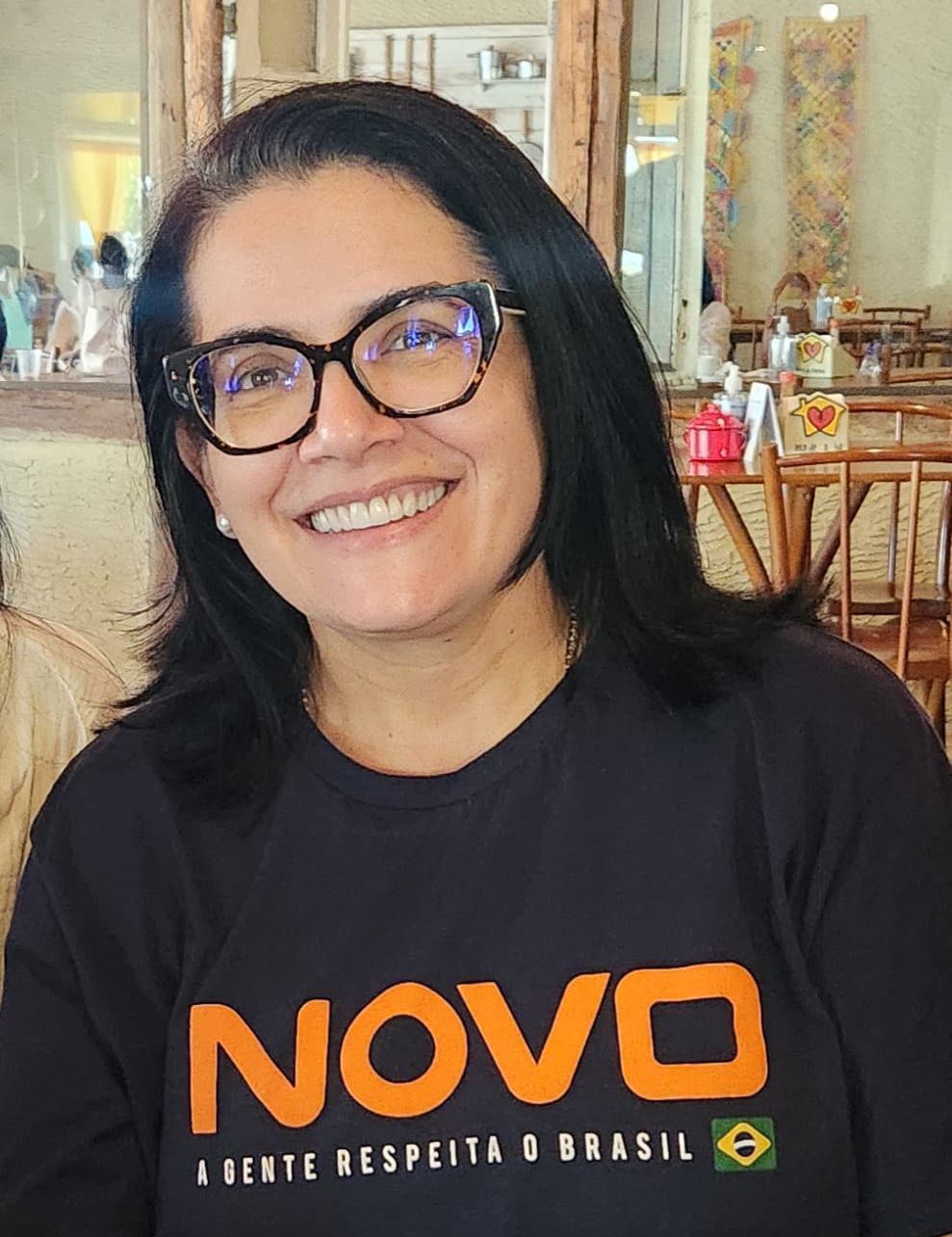 Professora Carol. Foto: Arquivo pessoal.