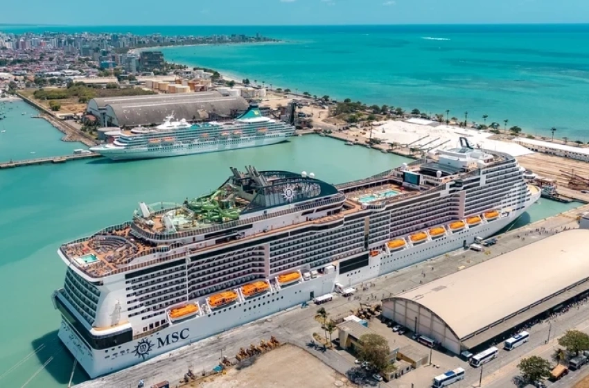 Temporada de Cruzeiros 2025/2026. Foto: Itawi Albuquerque - Secom/ Maceió.