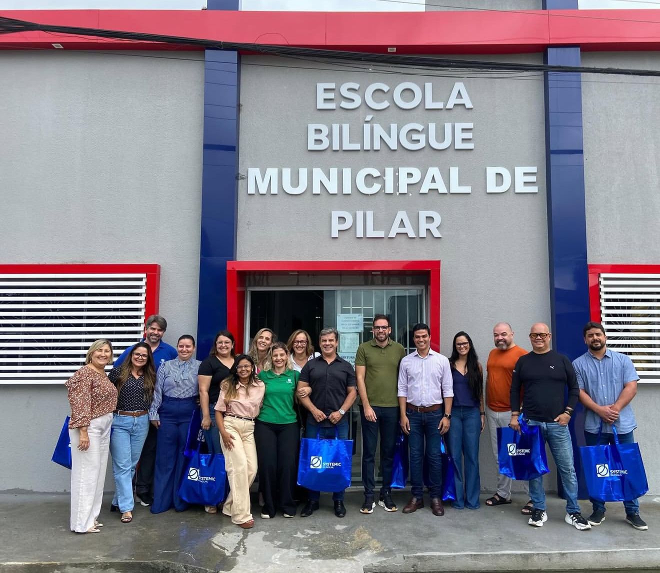 Visita técnica do secretário de Educação de Maceió. Foto: Ascom Pilar.