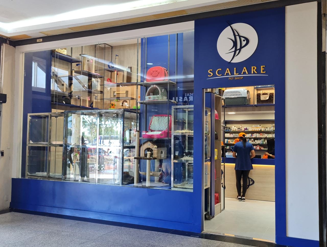 Scalare Pet Shop. Foto: Arquivo pessoal.