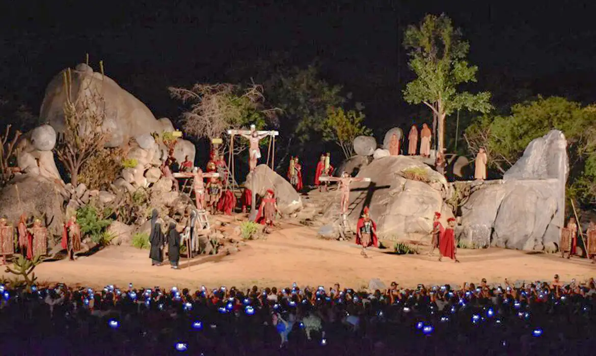 Foto: Paixão de Cristo em Nova Jerusalém/Divulgação