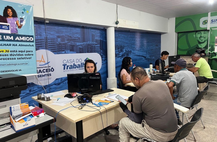 Sine Maceió atende de segunda a sexta-feira, das 8h às 14h. Foto: Ascom Semtes.