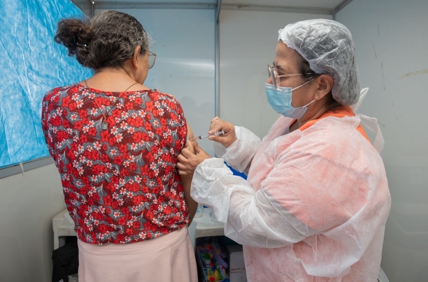 Vacinação contra a Influenza segue até 30 de maio. Foto: Ascom SMS.