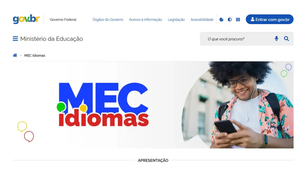 Foto: Print Screen/MEC.