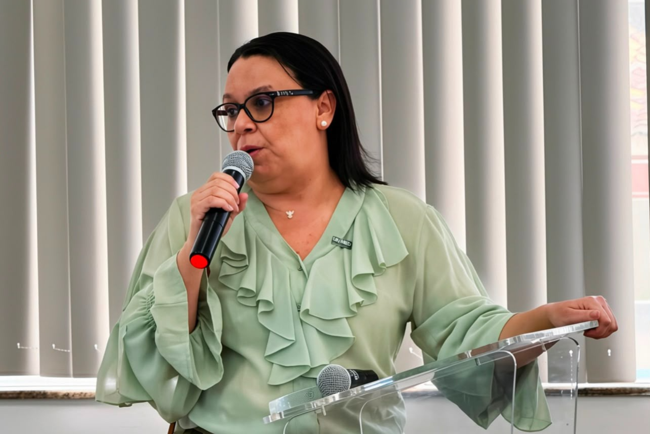 Dra. Silvia Melo, presidente do SINMED/AL. Foto: Maysa Alves.