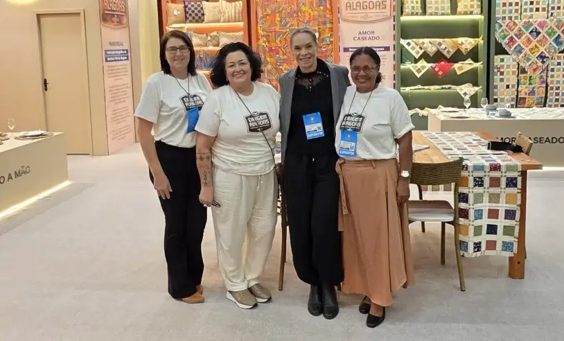 Artesanato alagoano ganha destaque na ABUP Show, em São Paulo, com participação de três associações apoiadas pelo Sebrae Alagoas. Foto: Assessoria.