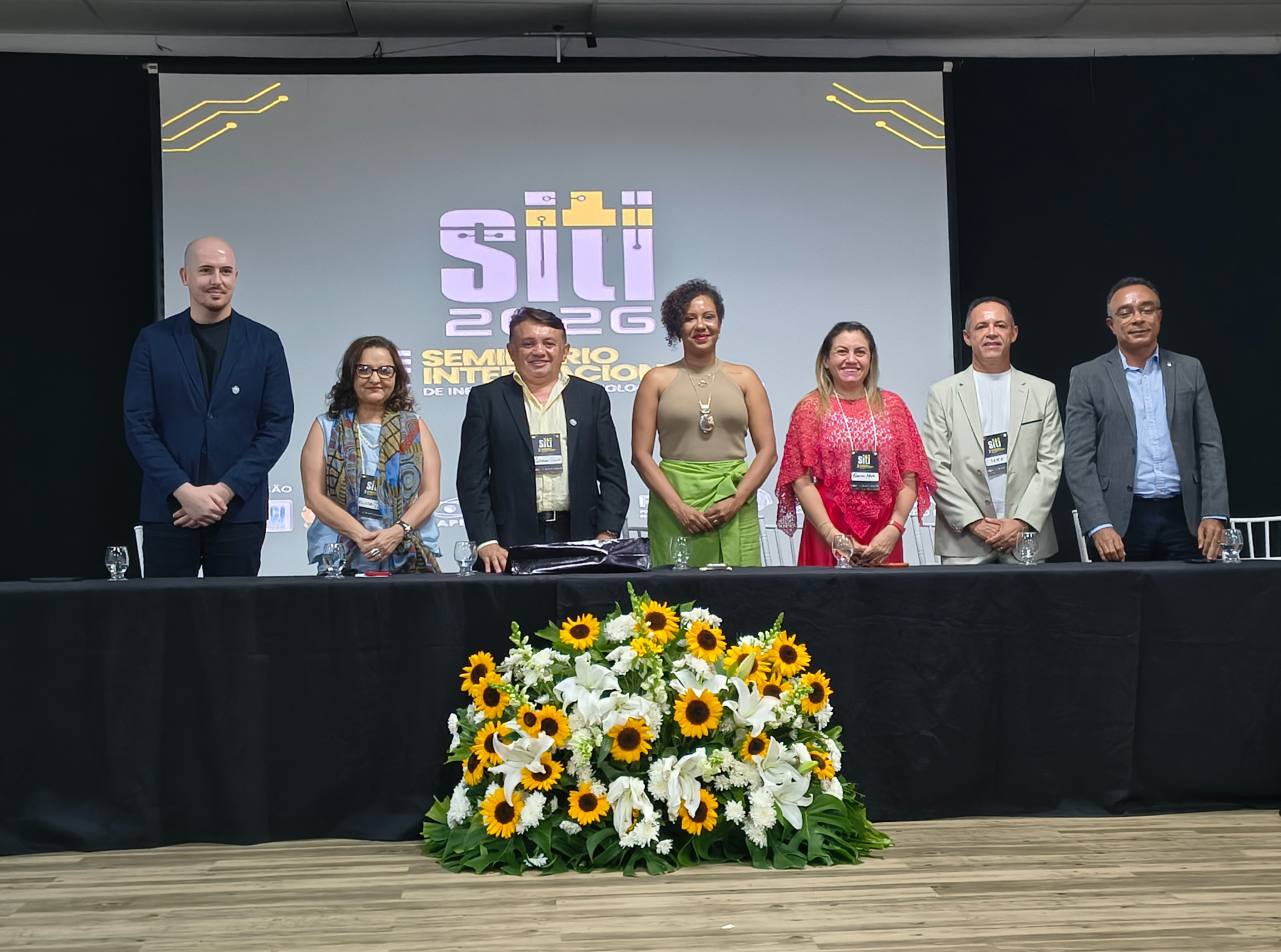 Frente de honra do SITI 2026. Foto: Rangel Brito.